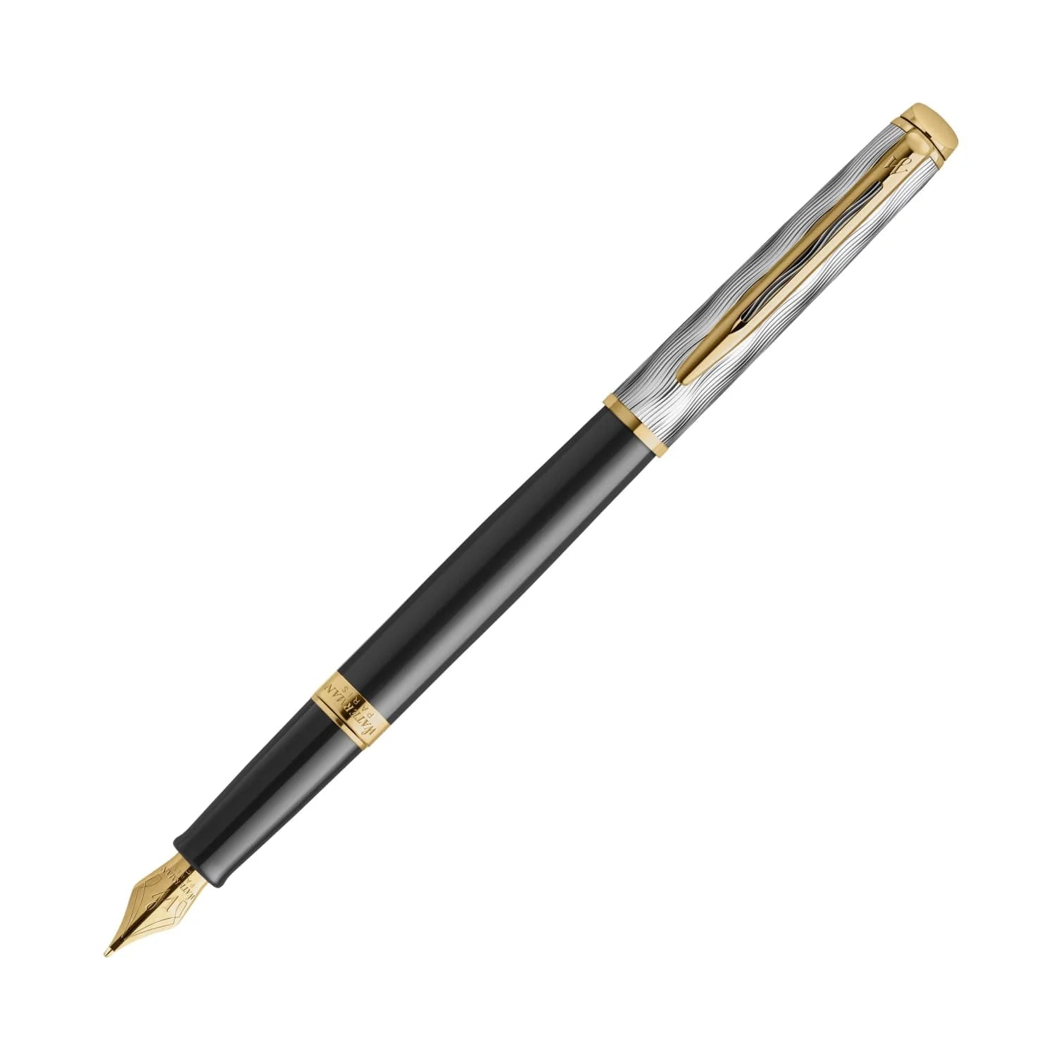 Stylo plume WATERMAN Hémisphère Reflets de Paris - Fine (F) - 