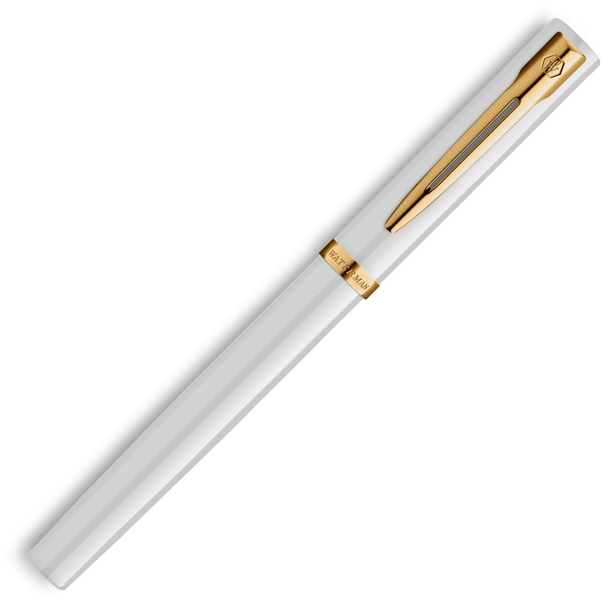 Stylo plume WATERMAN Impression - Blanc GT - Fine (F) - 3026982254696