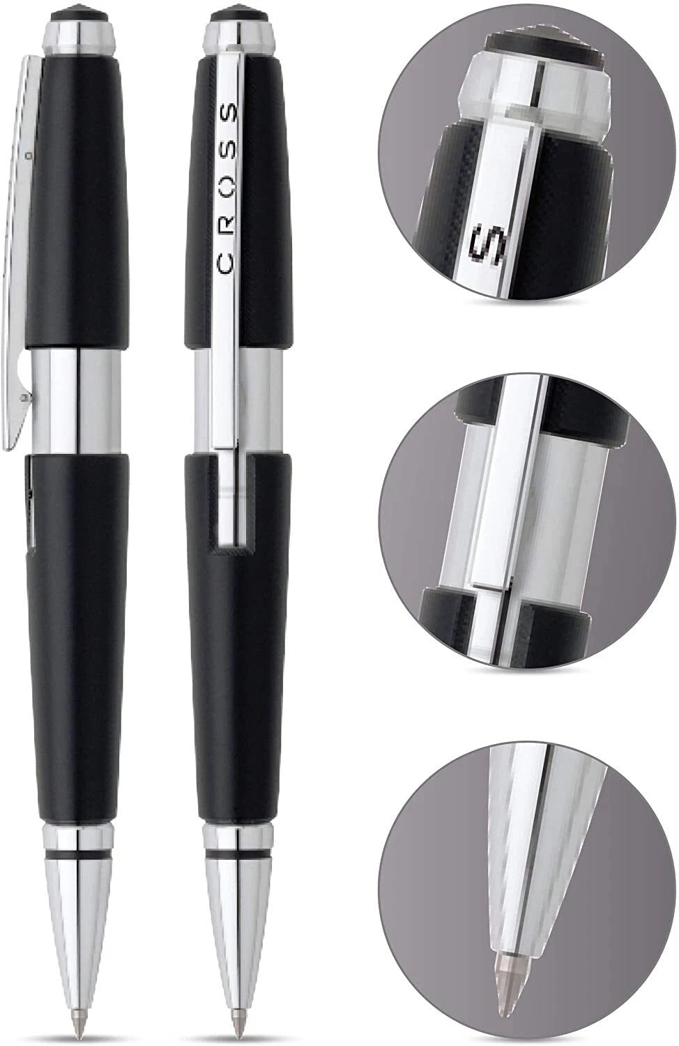 Stylo roller CROSS Edge - Jet Black CT - 073228106045