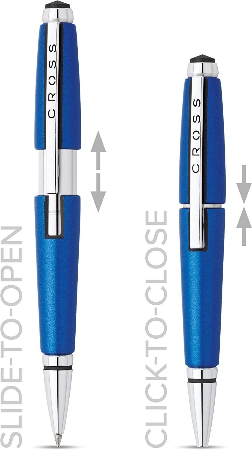 Stylo roller CROSS Edge - Nitro Blue CT - 073228106052
