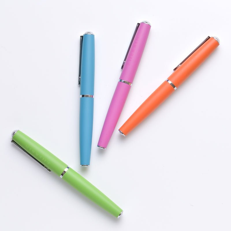 Stylo roller JACQUES HERBIN à cartouches - Corail - 3188550216595