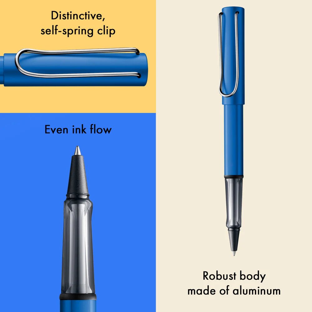 Stylo roller LAMY AL - star - Ocean Blue - 4014519201601