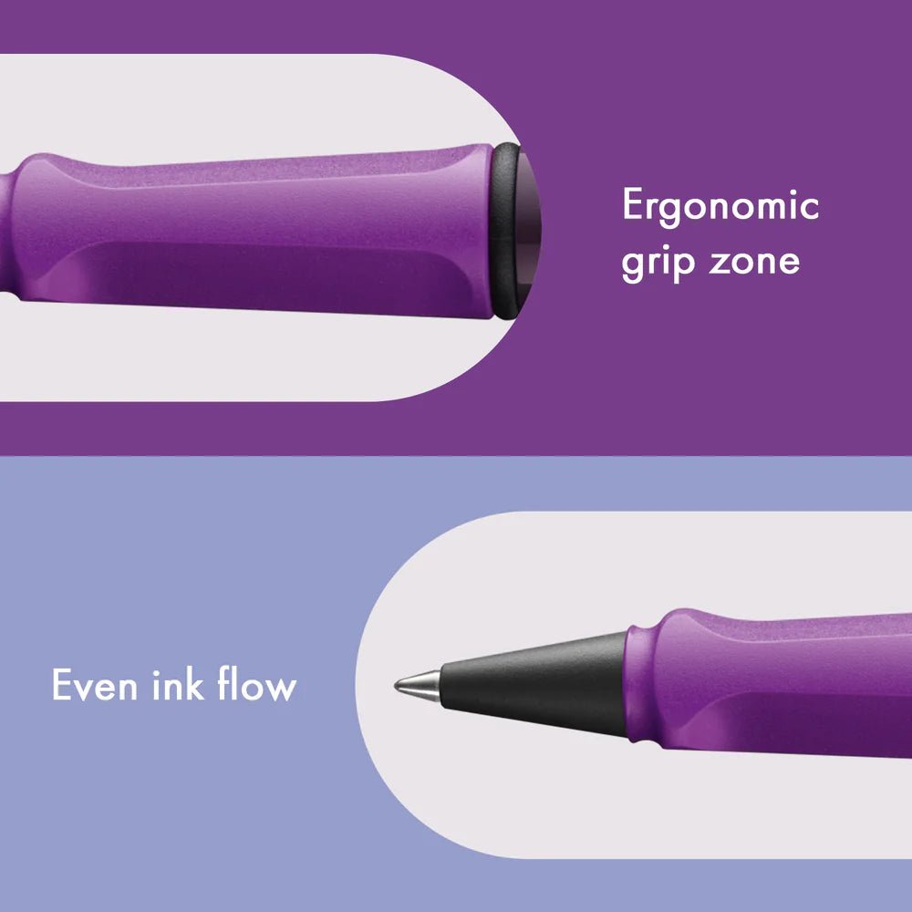 Stylo roller LAMY safari Édition Spéciale 2024 - Violet Blackberry - 4014519766100