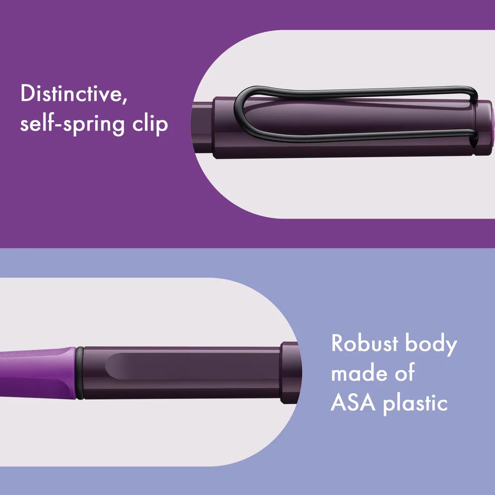 Stylo roller LAMY safari Édition Spéciale 2024 - Violet Blackberry - 4014519766100
