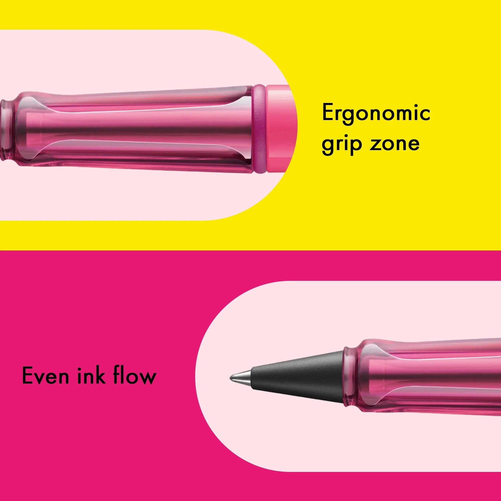 Stylo roller LAMY safari Édition Spéciale 2026 - Neon Pink - 4014519803508
