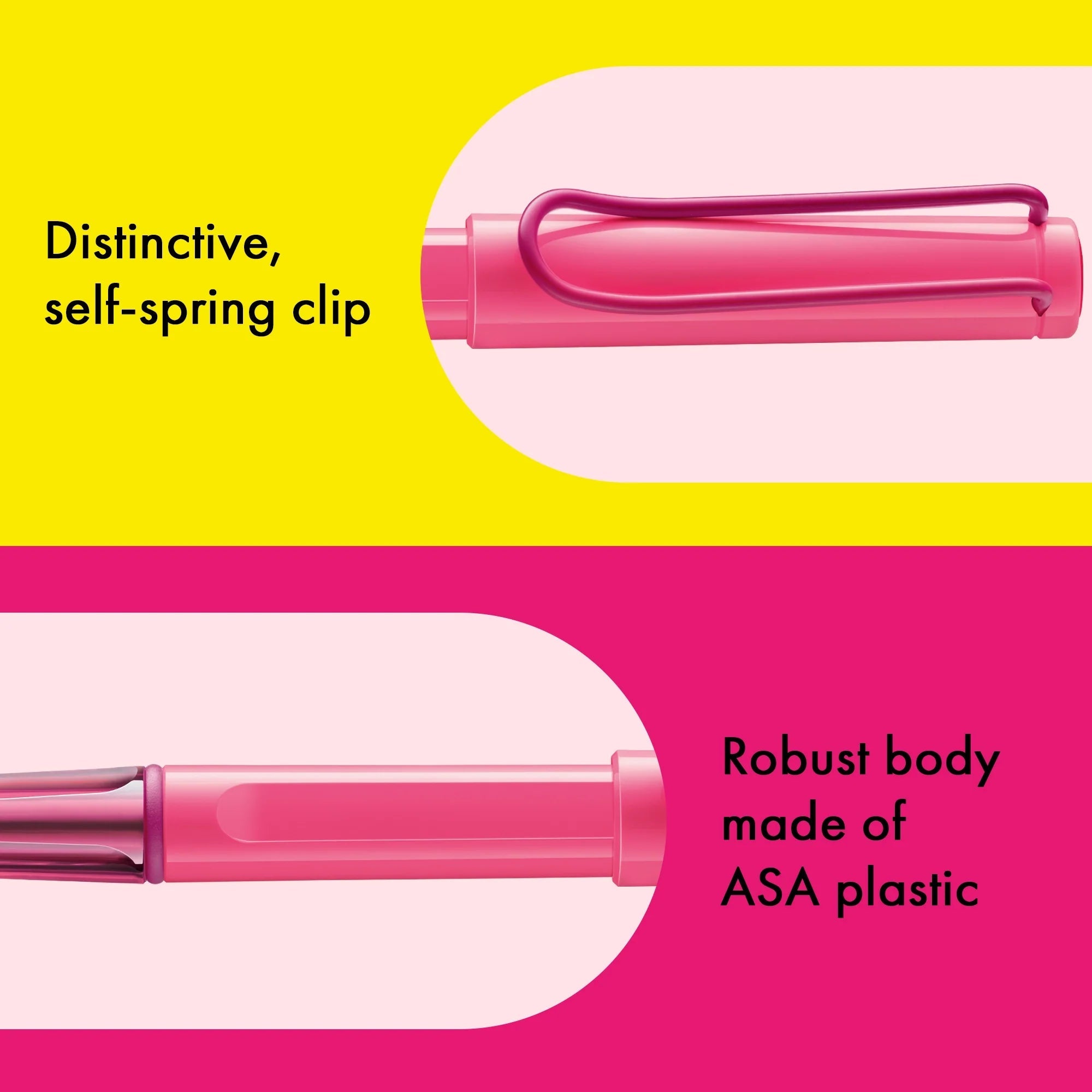 Stylo roller LAMY safari Édition Spéciale 2026 - Neon Pink - 4014519803508