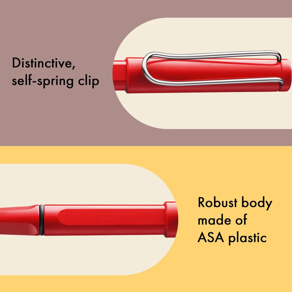 Stylo roller LAMY safari - Red - 4014519141167
