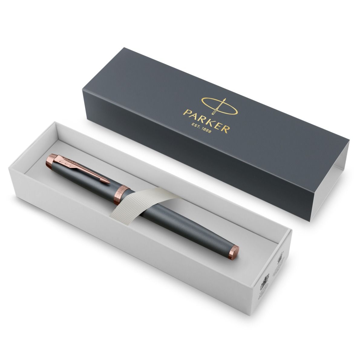 Stylo roller PARKER IM Finishing Touch - Slate - 3026982354235