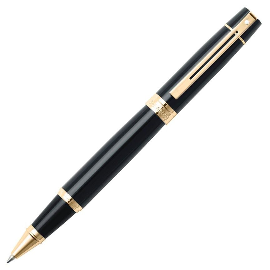 Stylo roller SHEAFFER 300 - Glossy Black GT - 