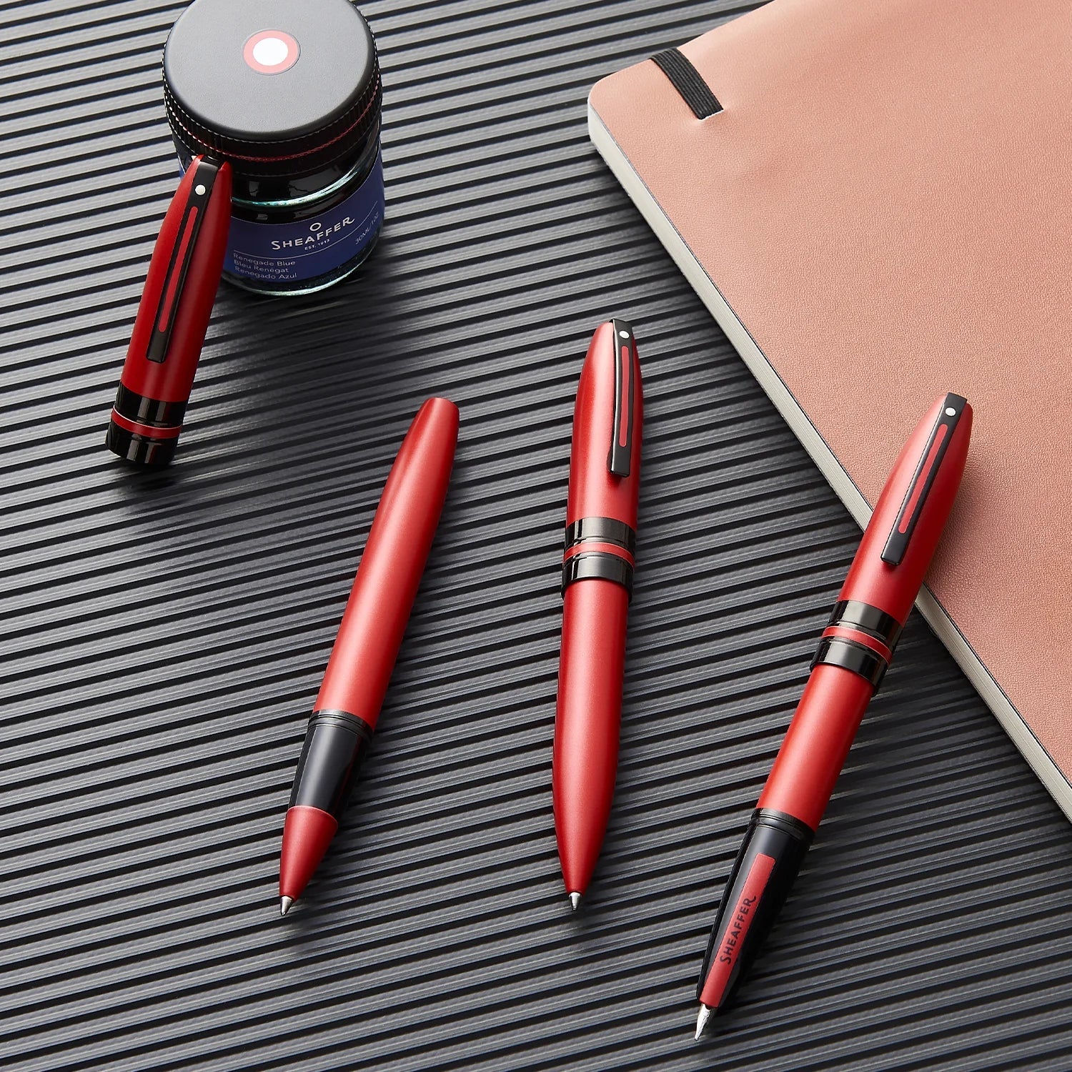Stylo roller SHEAFFER Icon - Gloss Metallic Red BT - 0074040238921
