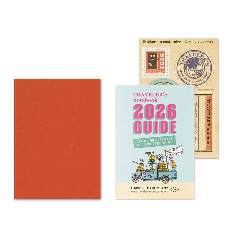 TRAVELER'S notebook - agenda mensuel 2026 (passport size) - 