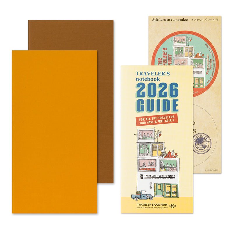 TRAVELER'S notebook - agenda semainier 2026 (regular size) - 