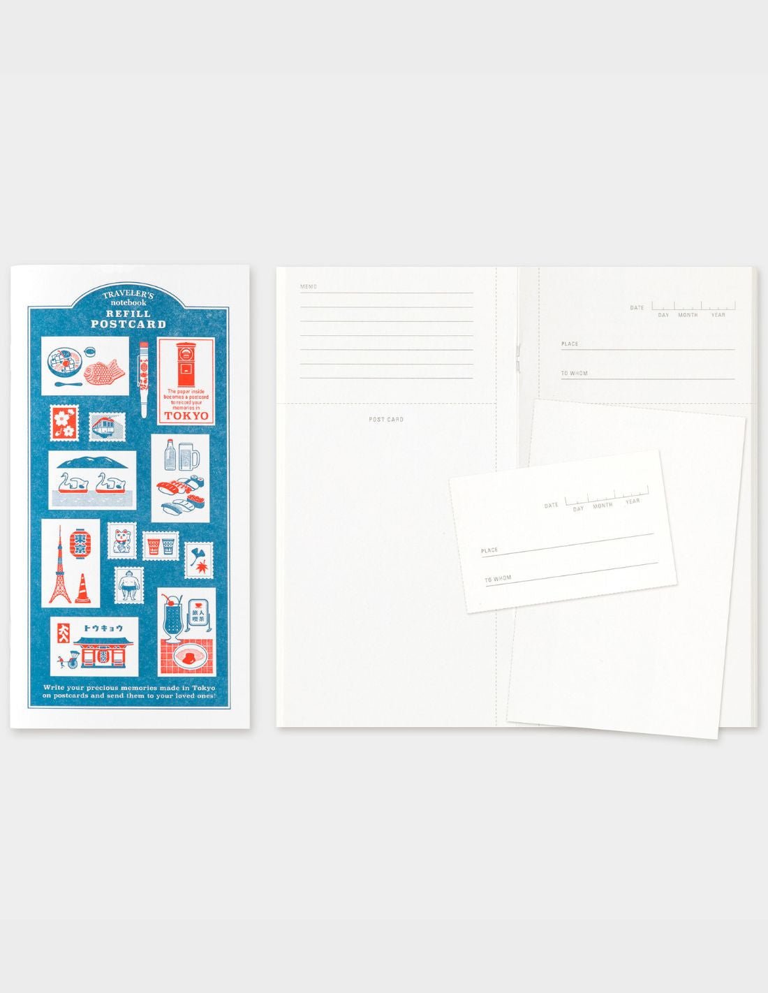 TRAVELER'S notebook - carnet cartes postales TOKYO EDITION - TN Regular size - 