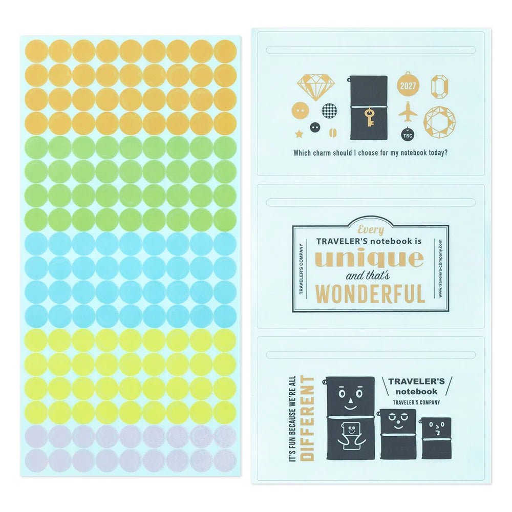 TRAVELER'S notebook - set de stickers 2027 - 