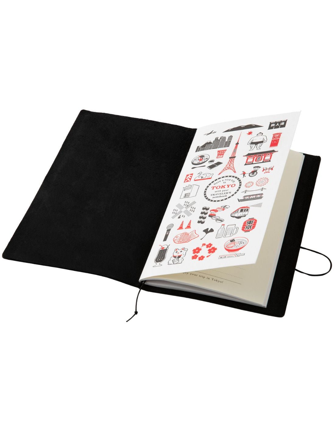 TRAVELER'S notebook - TOKYO EDITION - TN Regular size - Uni - Noir - 