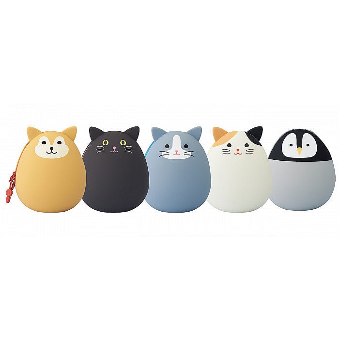 Trousse Oeuf LIHIT LAB Punilabo - Chat Gris - 4903419843083