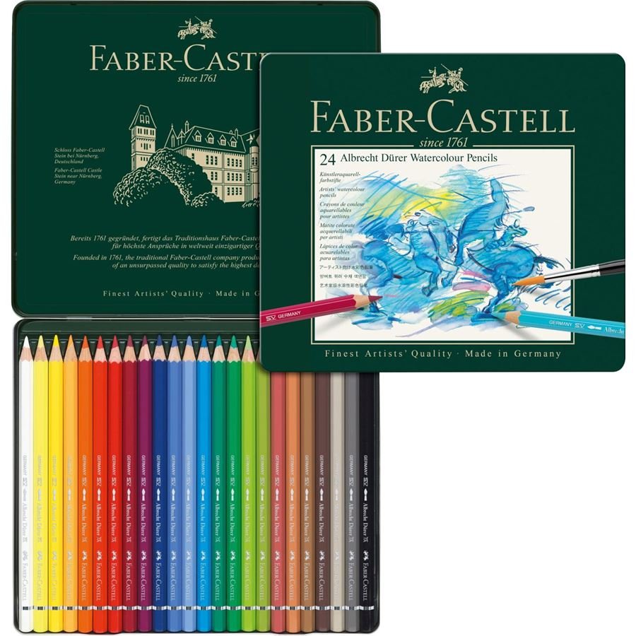 ALBRECHT DÜRER - Boîte Métal 24 Couleurs - 4005401175247