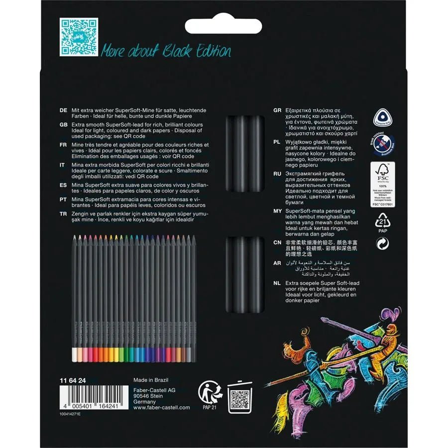 BLACK EDITION - Étui 24 Couleurs - 4005401164241