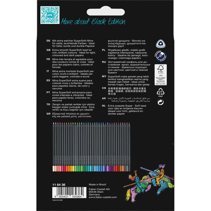 BLACK EDITION - Étui 36 Couleurs - 4005401164364
