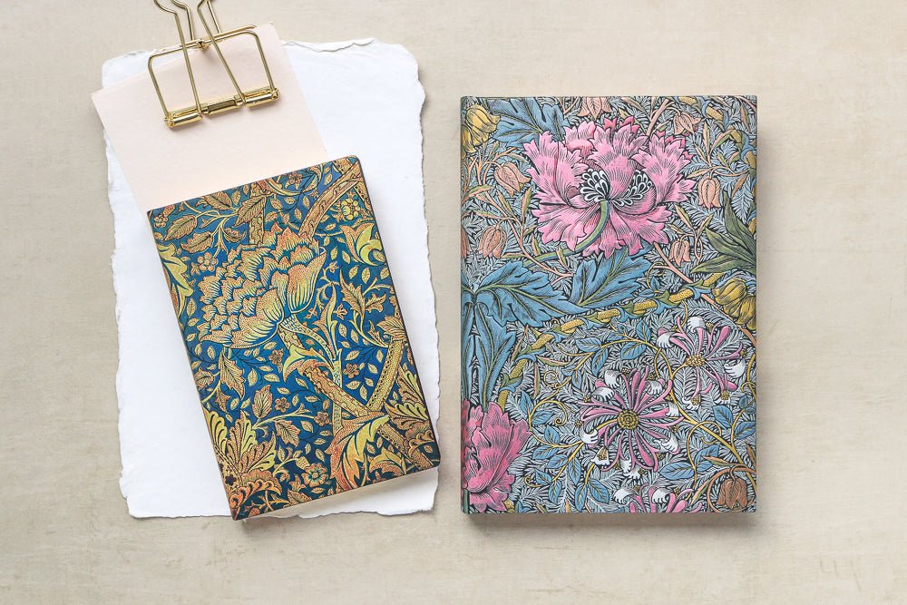 Morris Chèvrefeuille Rose - Mini Rigide 176p - Ligné - Illustré - 9781439793893