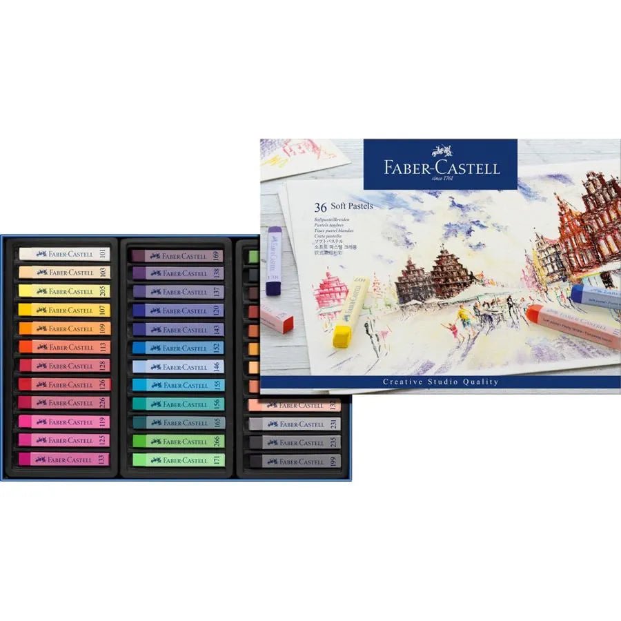 Pastels Tendres - Boîte 36 Pastels - 4005401283362