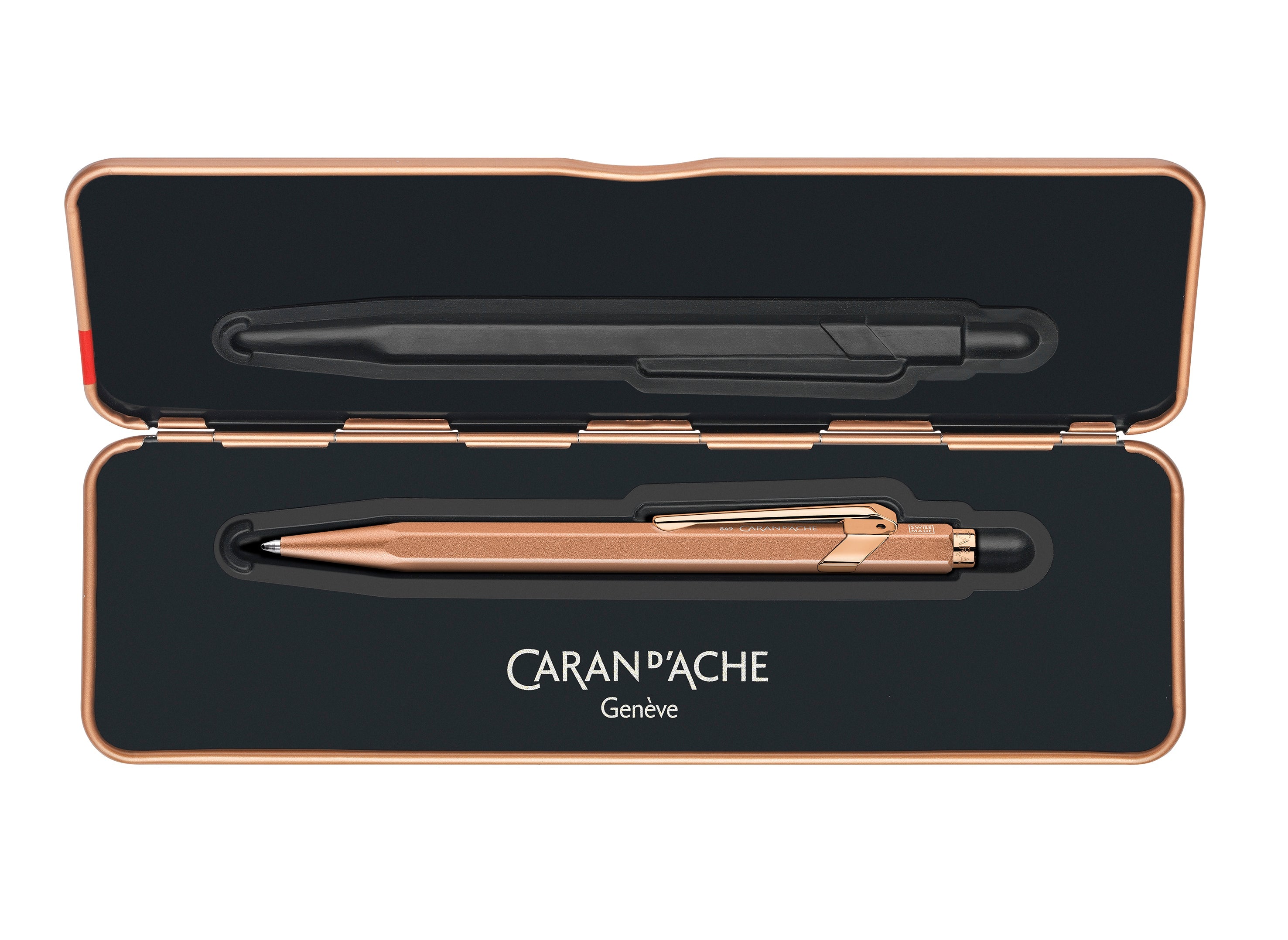 Porte-mine CARAN D'ACHE 849 PREMIUM Brut Rosé - Medium (M) - Or rosé - 7630002349291