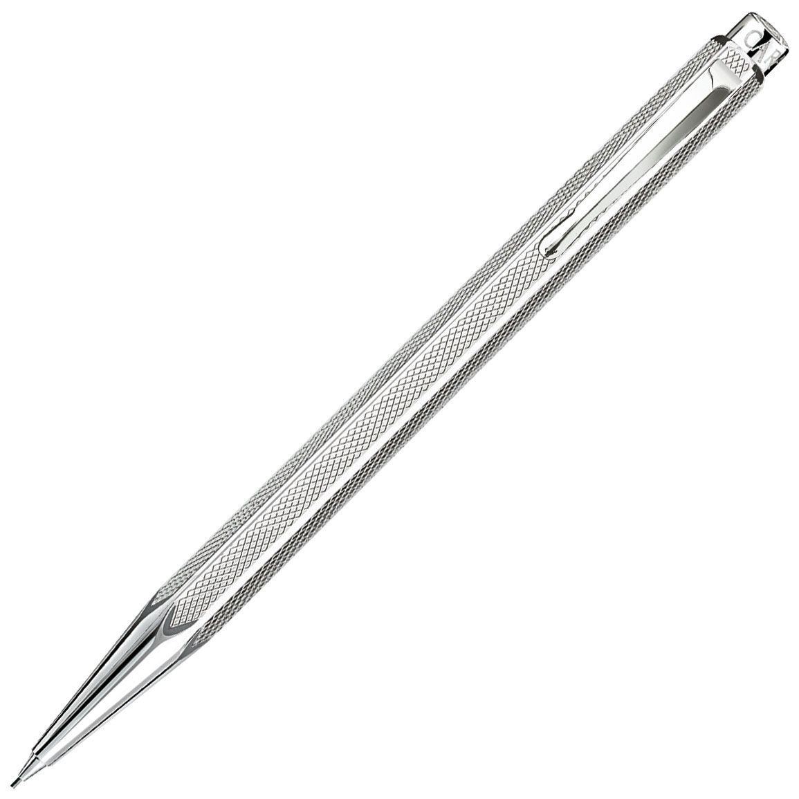 Porte-mine CARAN D'ACHE Ecridor Retro Platiné - 0.7 - Argenté - -