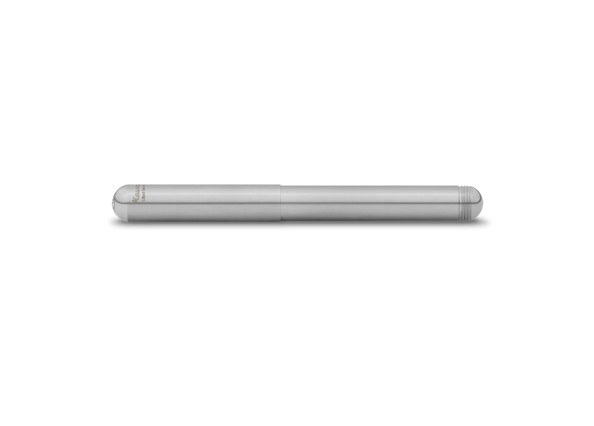 Stylo bille KAWECO Liliput avec capuchon - Medium (M) - Acier - 4250278616601