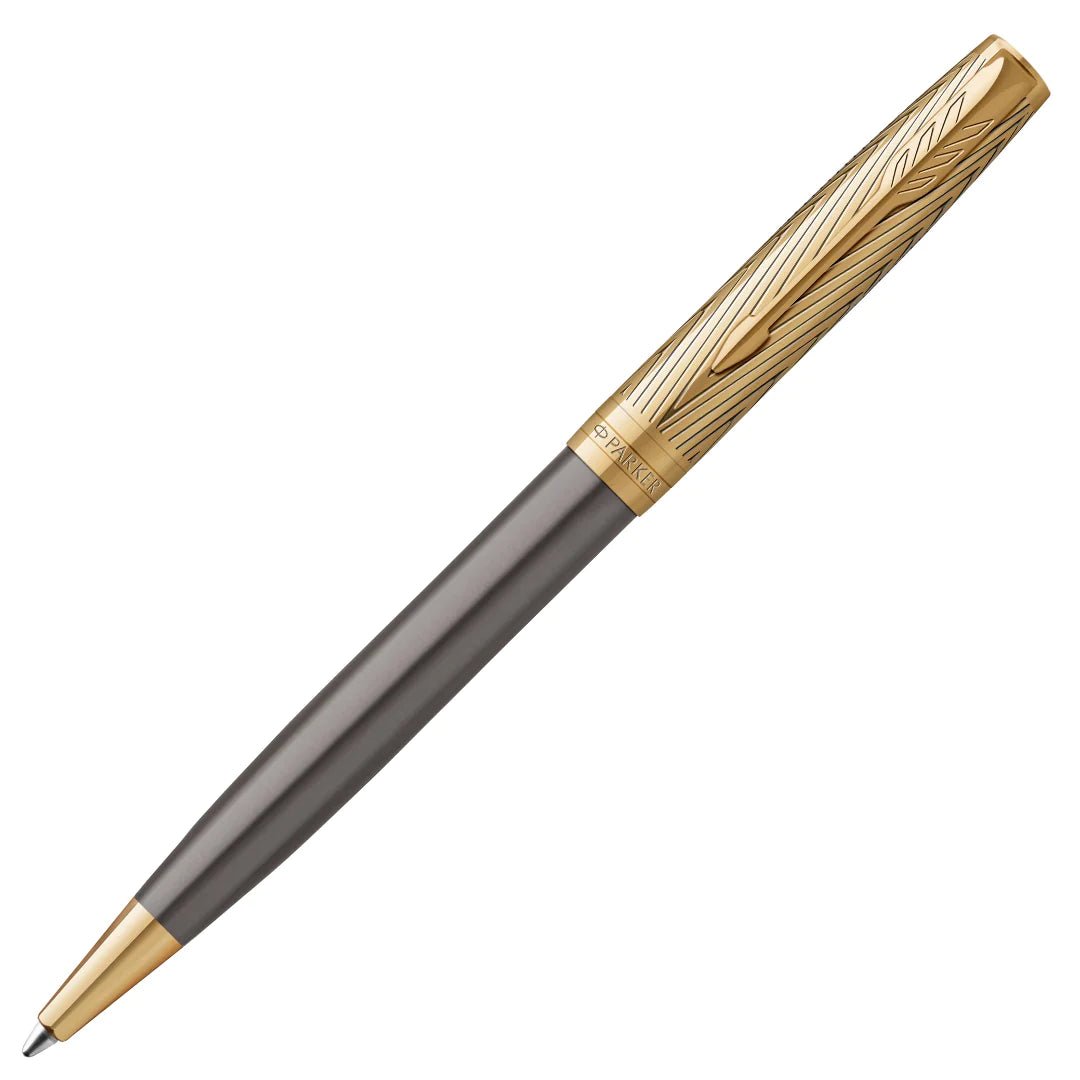Stylo bille PARKER Sonnet Pioneers Collection - Medium (M) - Vernis Gris GT - -