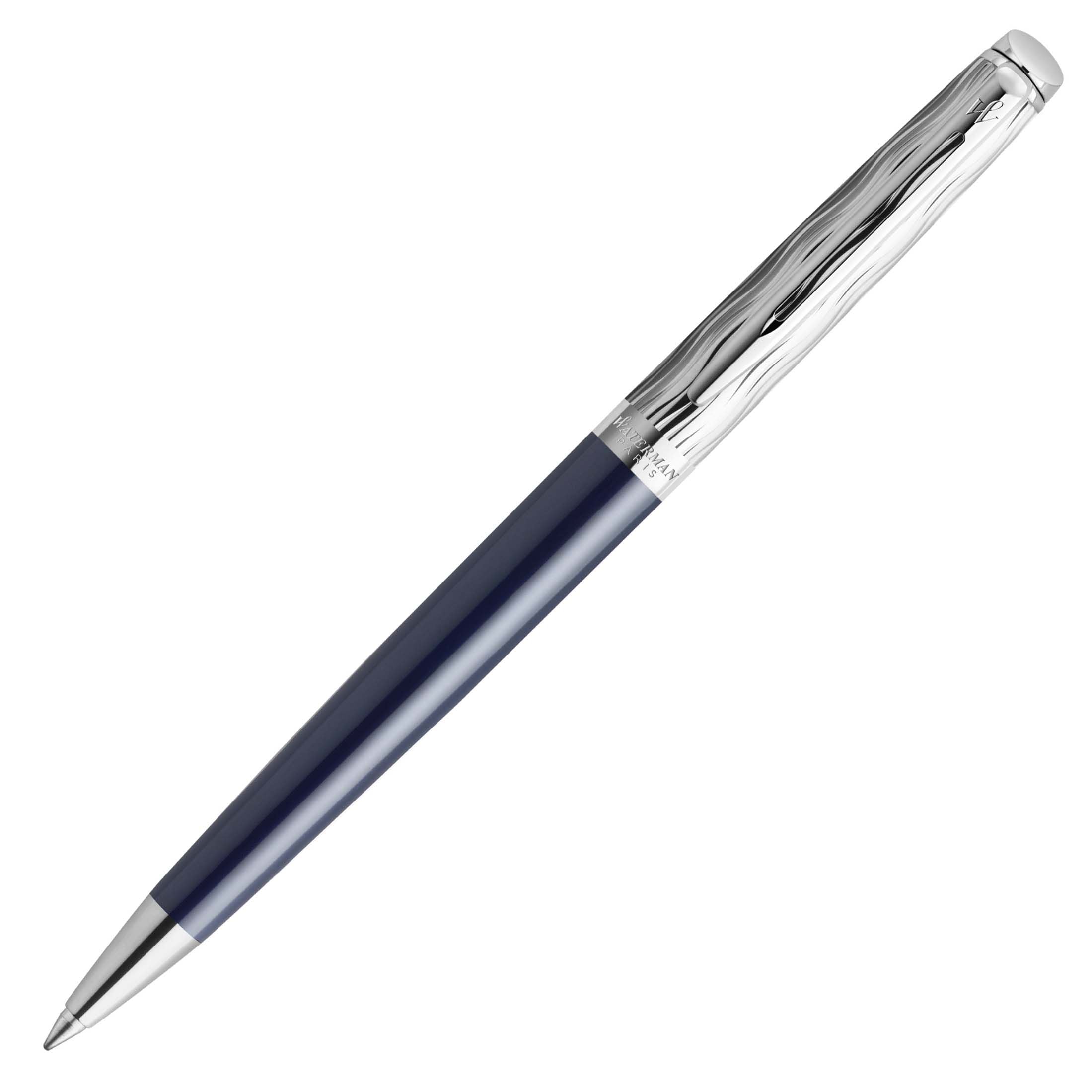 Stylo bille WATERMAN Hémisphère l'Essence du Bleu - Medium (M) - Bleu - 3026981664700