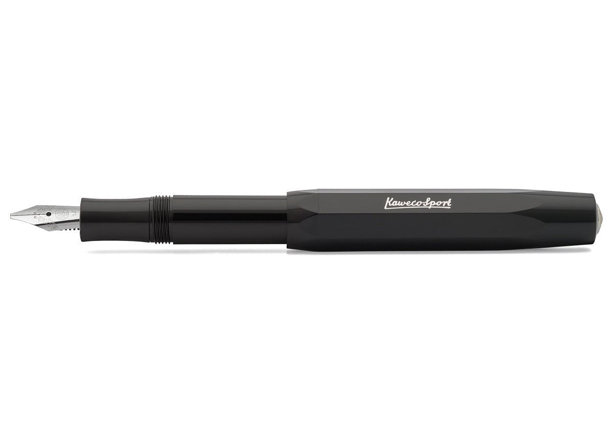 Stylo plume de calligraphie KAWECO Sport - 1.5 - Noir - 4250278607494