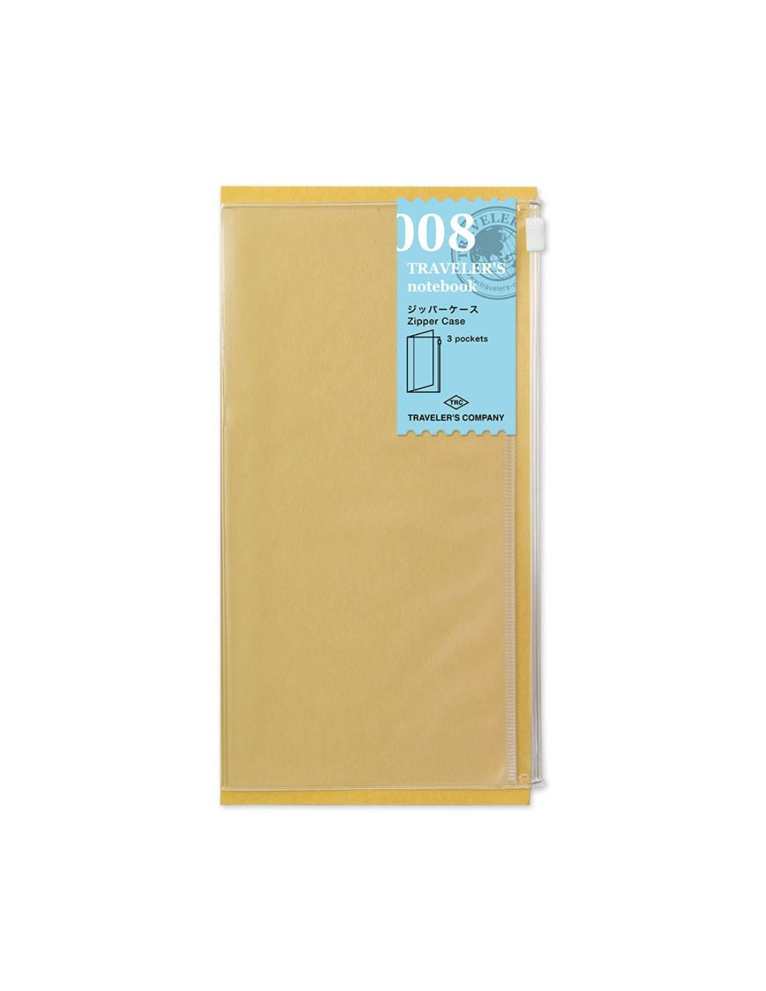 TRAVELER'S notebook 008 - pochettes zip (regular size) - TN Regular size - - 4902805143028